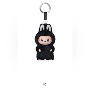 'R' Vinyl Plush Pendant - POP MART Labubu THE MONSTERS Pin for Love Series NIB